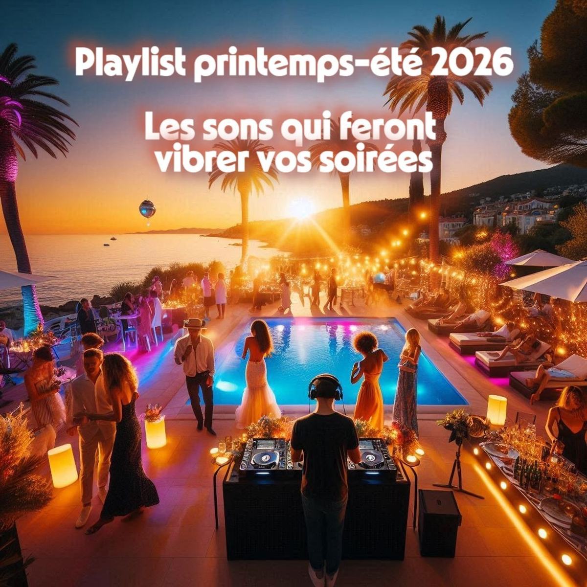 🎶 Playlist printemps-été 2026 : les sons qui feront vibrer vos soirées