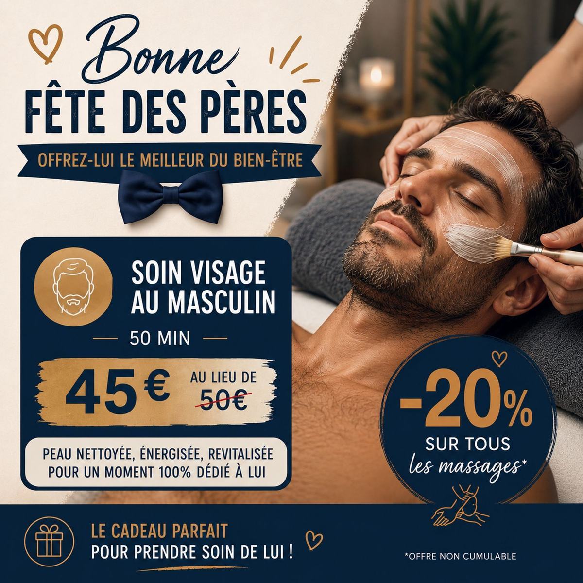 Fête des Pères : Offrez-lui ou offrez-vous un moment de bien-être