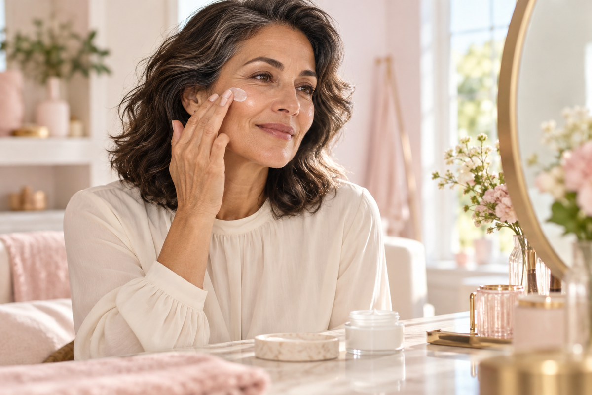 Peau et ménopause à Rouen : comment adapter ses soins du visage ?