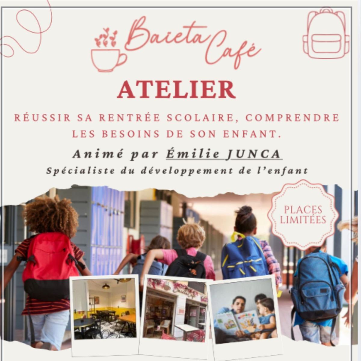 Atelier réussir sa rentrée scolaire
