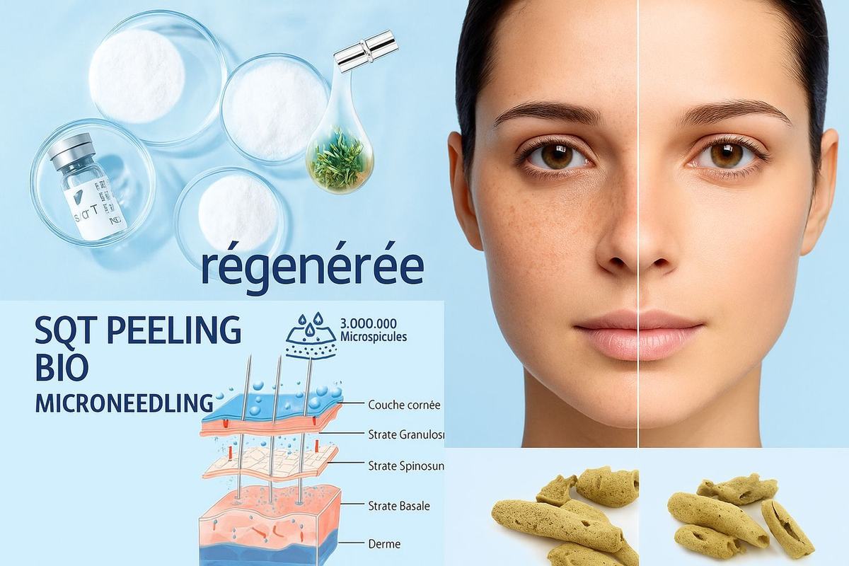 SQT Peeling Naturel à RouenBois-Guillaume: Le Secret d’une Peau Réparée et Lumineuse
