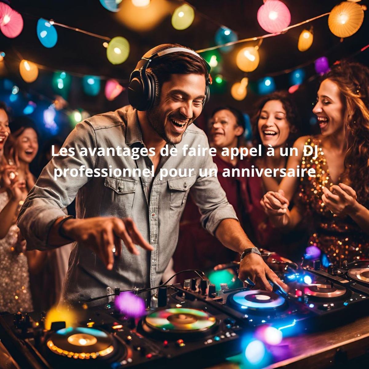 Les avantages de faire appel à un DJ professionnel pour un anniversaire