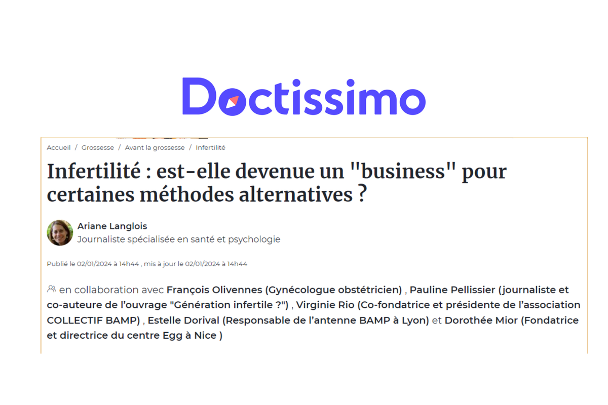 Doctissimo - Infertilité : Quand le Soutien Devient Lumière - L'Approche Pionnière d'EGG Centre.h