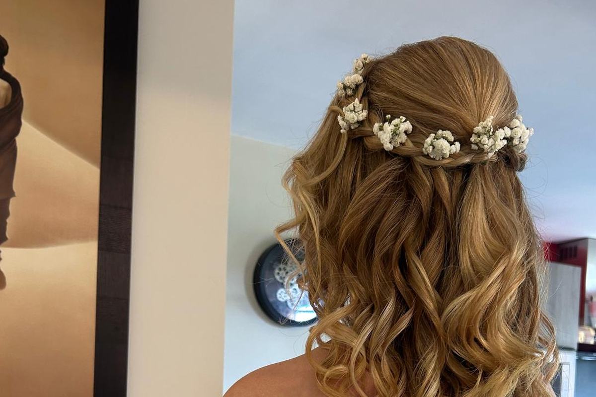 Les bijoux de cheveux pour le mariage 