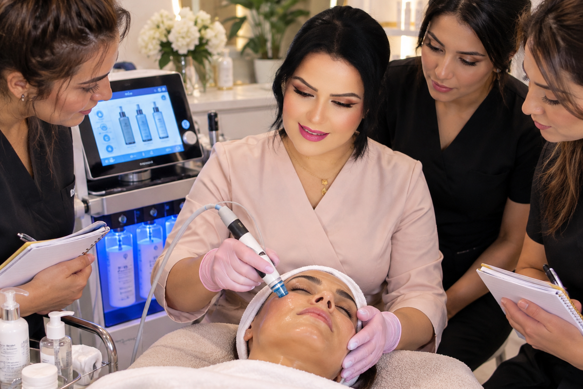 Formation Hydrafacial à Rouen : apprenez un protocole complet de soin du visage professionnel