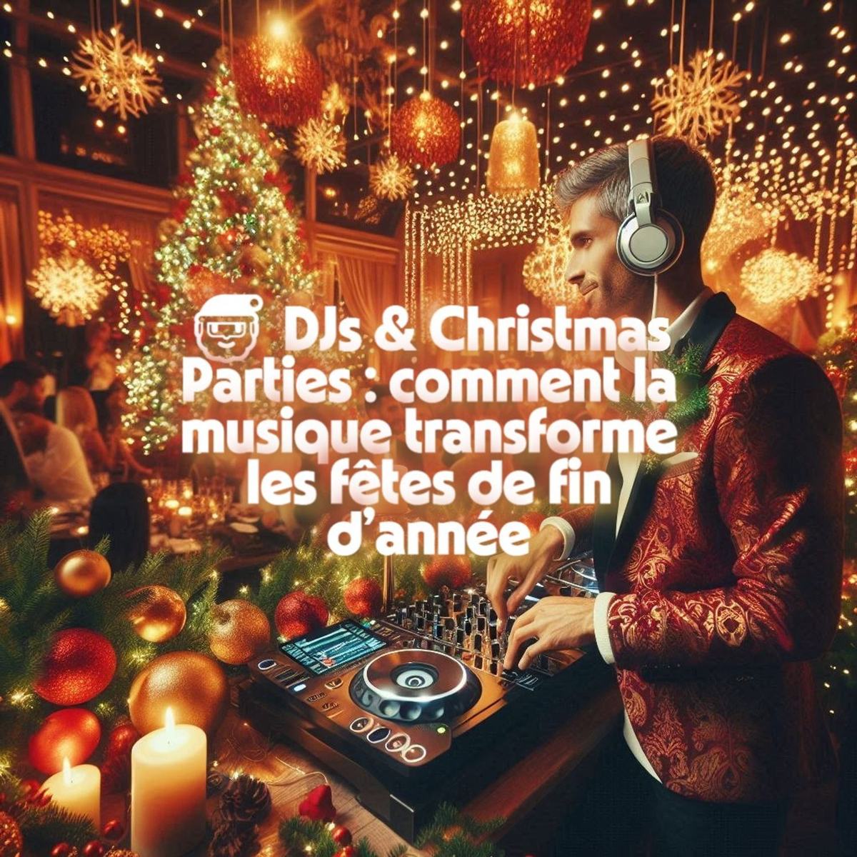 🎅 DJs & Christmas Parties : comment la musique transforme les fêtes de fin d’année