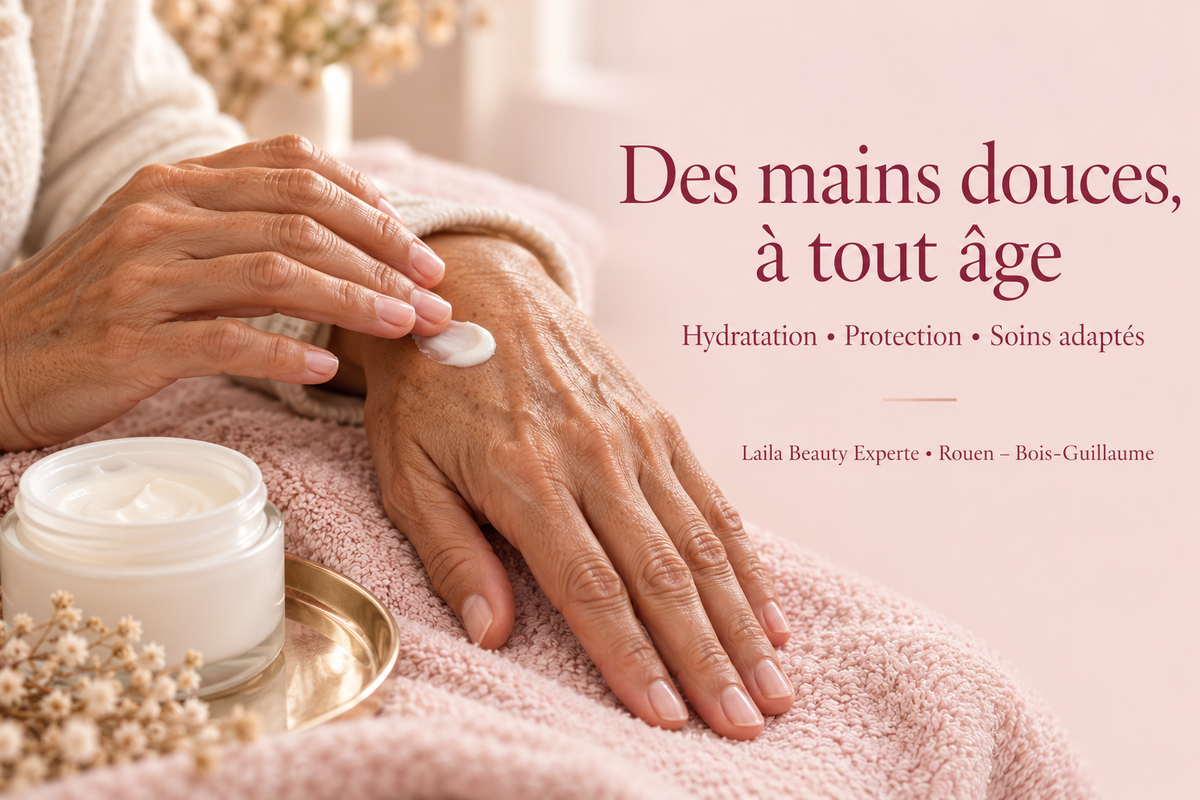 Soin des mains à Rouen : taches, sécheresse et rides à Bois-Guillaume
