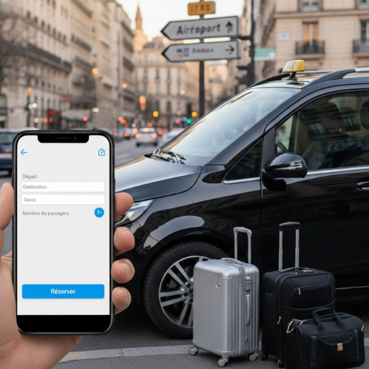 Taxi van prix comment payer le juste tarif et réserver en ligne