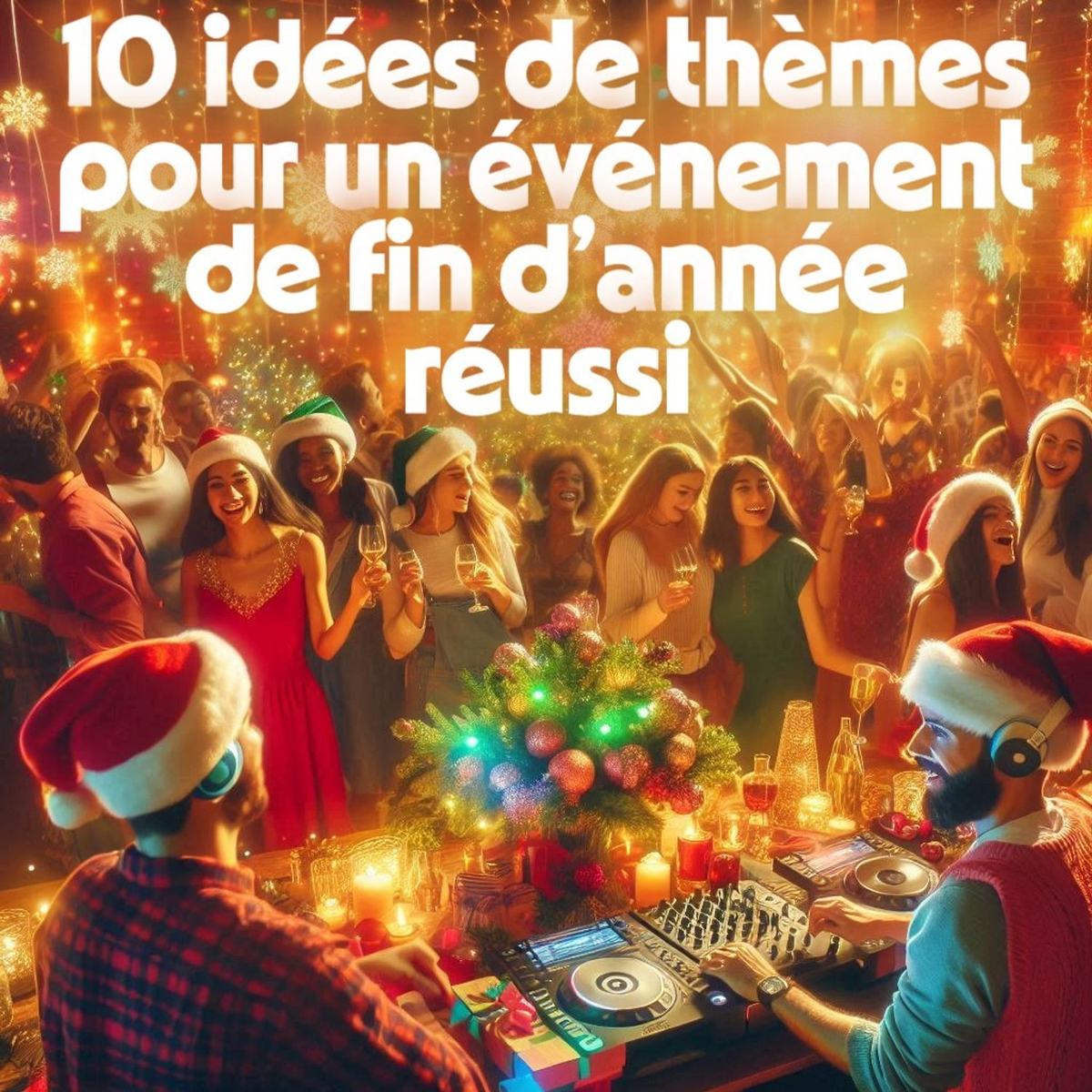 🎉 10 idées de thèmes pour un événement de fin d’année réussi