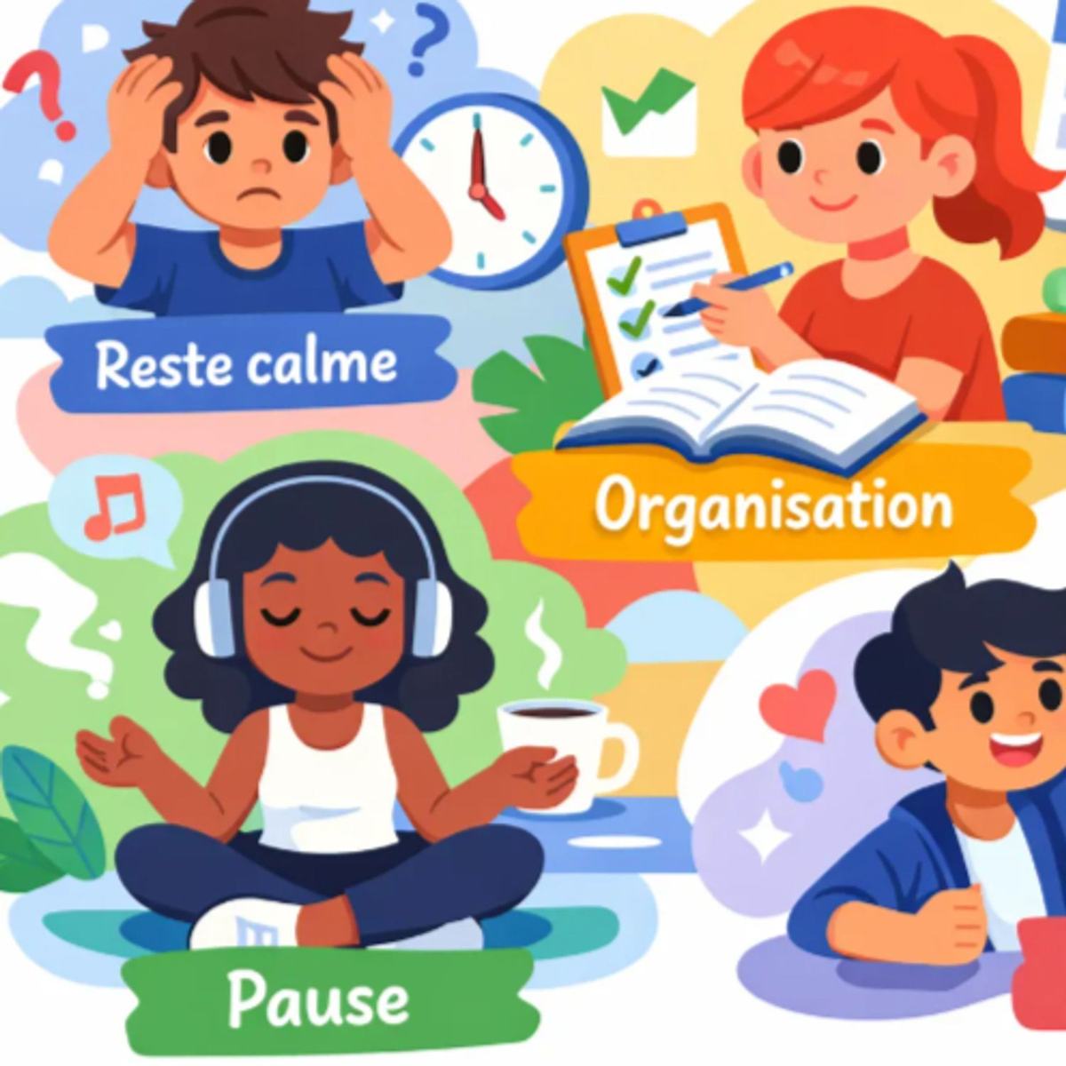 Comment Gérer Le Stress Des Examens Sans T’épuiser ?