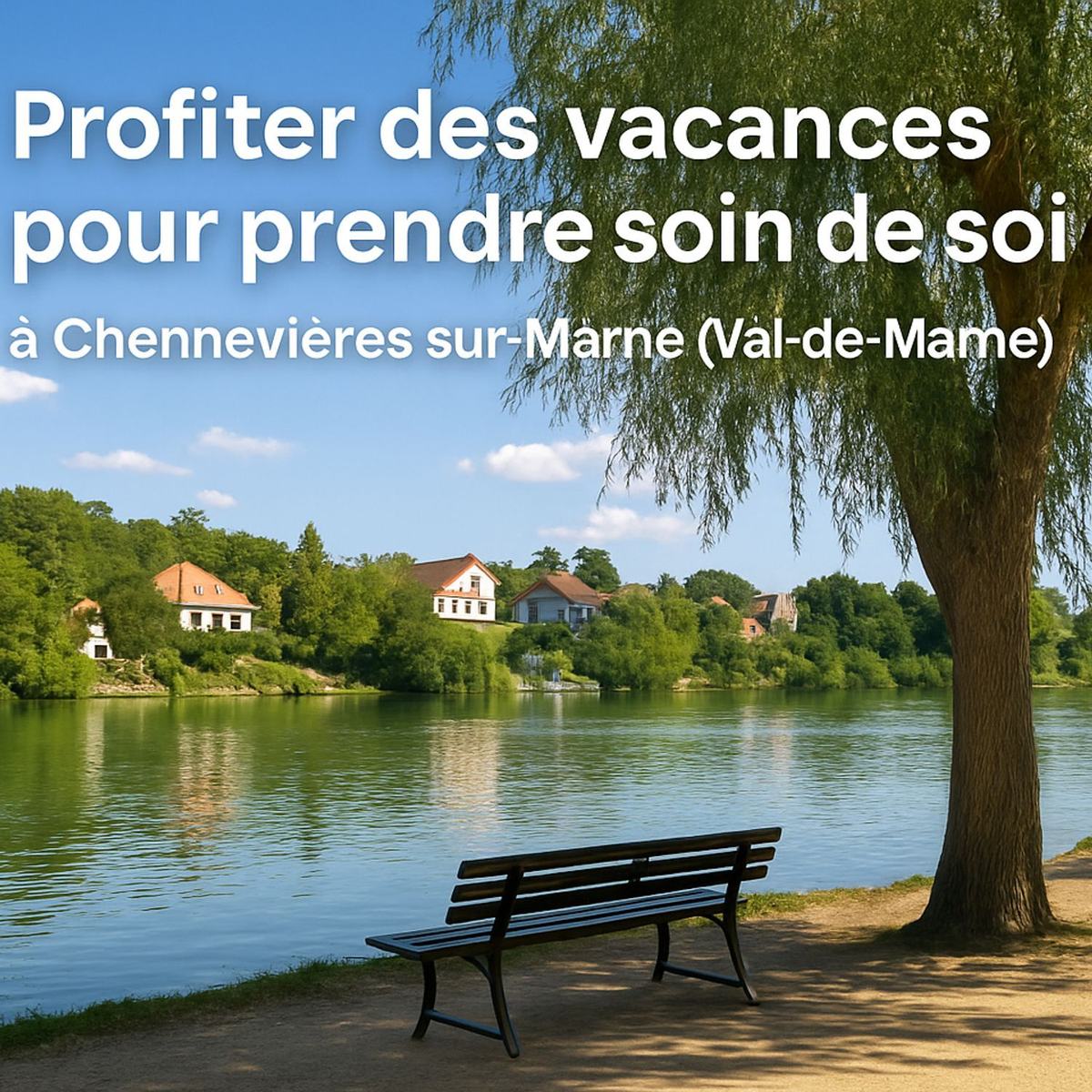 Et si les vacances étaient enfin le bon moment pour vous ? – Accompagnement thérapeutique à Chennevières-sur-Marne (Val-de-Marne)  Un temps à soi, loin du bruit