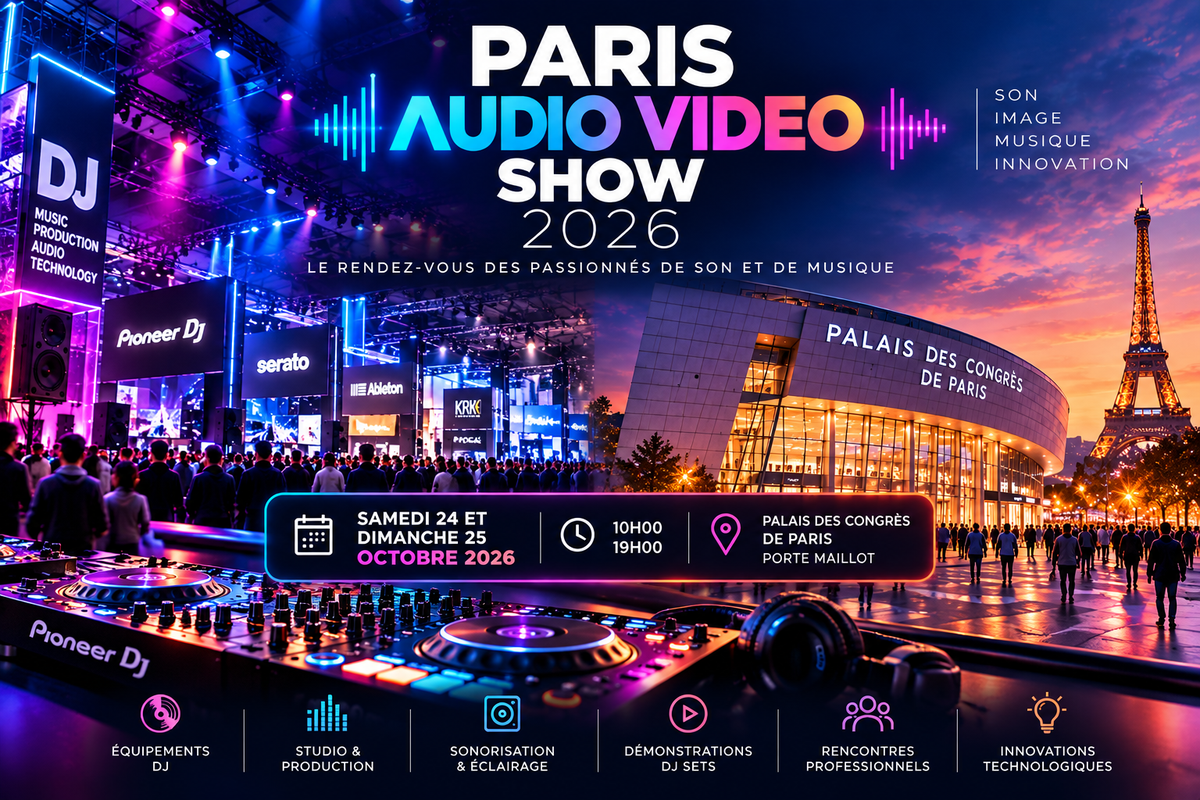 Paris Audio Video Show 2026 : le rendez-vous incontournable des passionnés de son et de musique