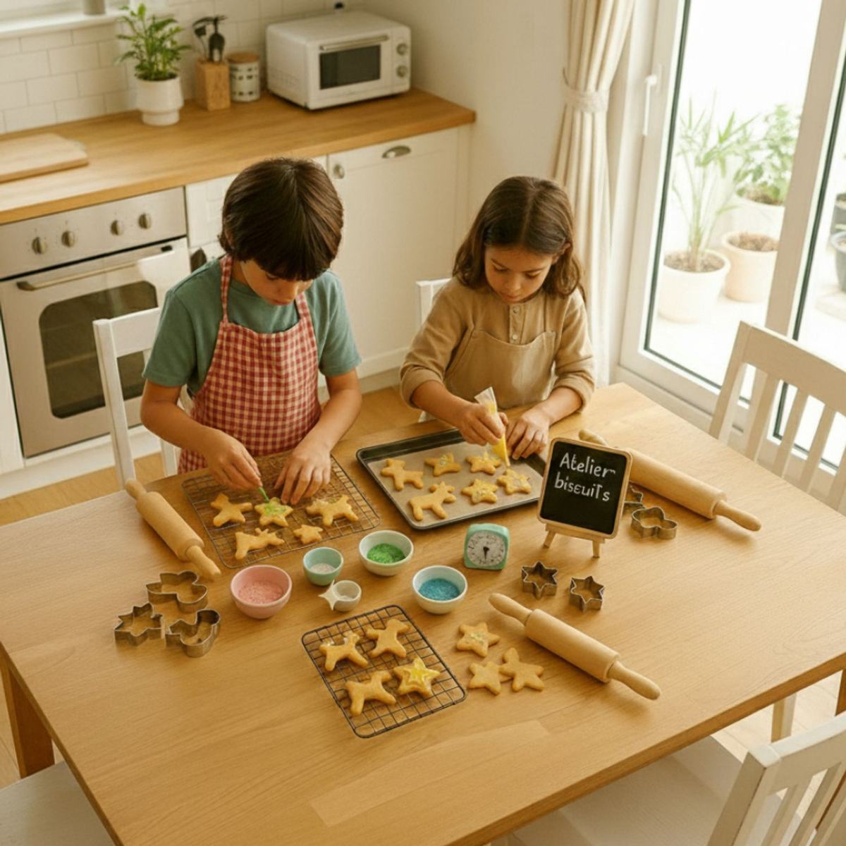 Pourquoi organiser un atelier biscuits pour enfants ? Bienfaits, idées, organisation et prix