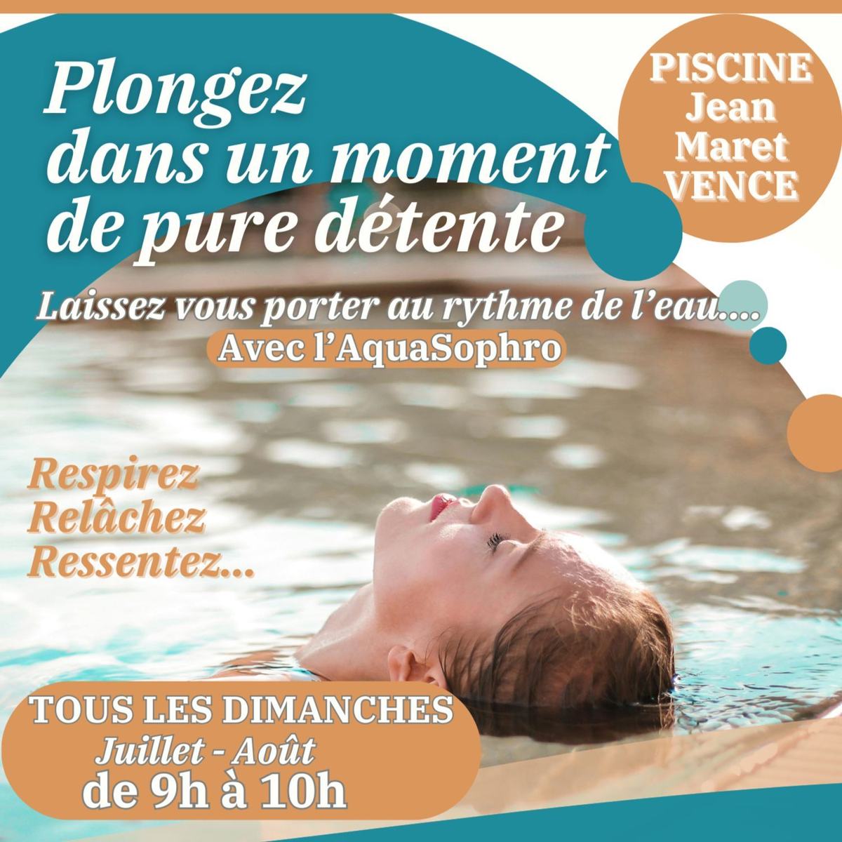 Le Programme "Bien être de L'été" VS  AQUASOPHRO