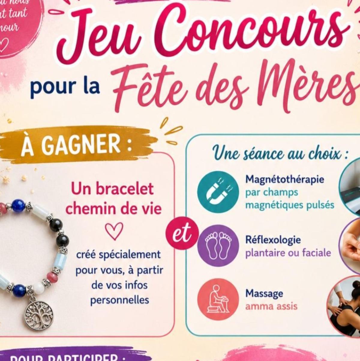jeu concours avec les pierres de chris